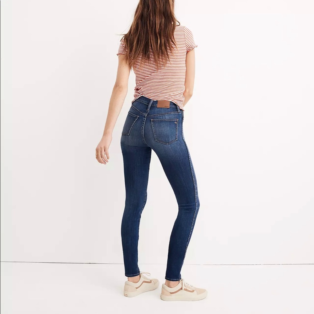 Tall 10" High-Rise Skinny Jeans in Danny Wash: TENCEL™ Denim Edition